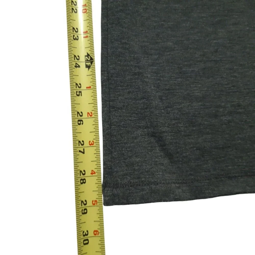 Dialogue Trouser Pants Womens Plus 2X Gray Elastic Waist Stretch Heather - Picture 6 of 12